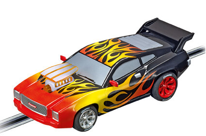Circuit Voiture Carrera Heads-Up Racing - 2 Muscle Cars, 4.9m De Piste, Lumière