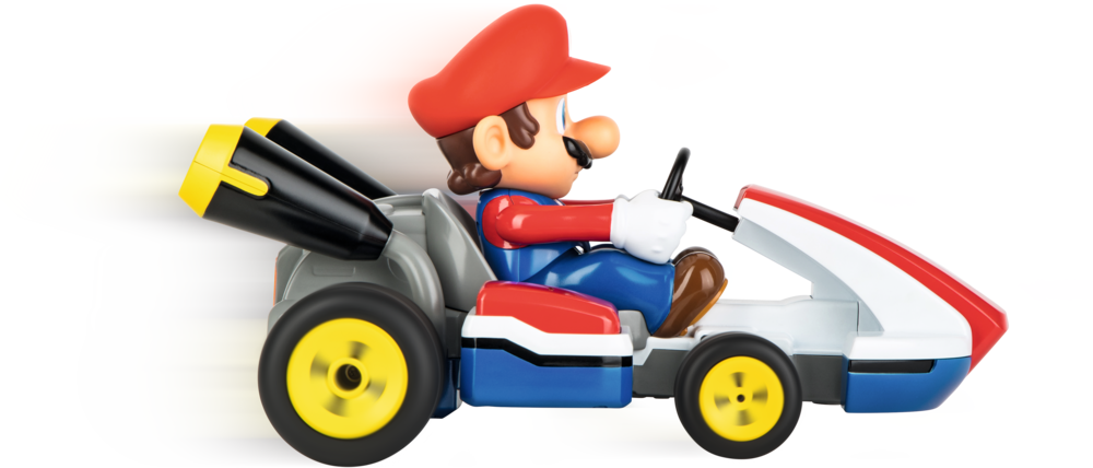 CARRERA-TOYS - 2,4GHz Mario Kart(TM), Mario - Race Kart with Sound - Jouets radiocommandés