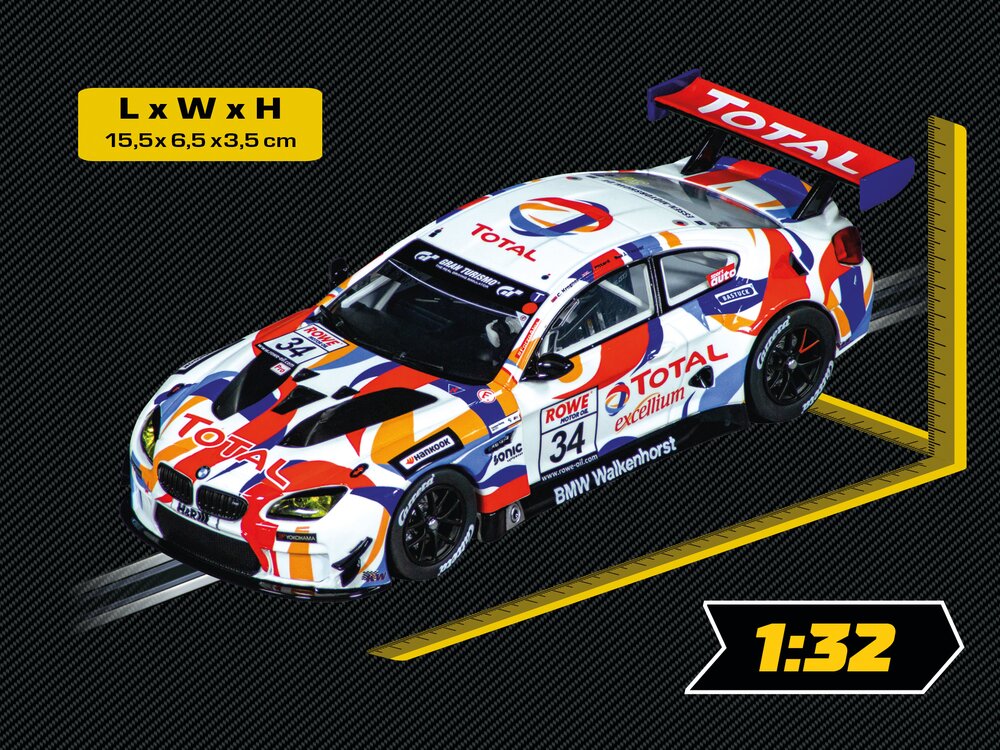 Maquette Platz 1/24 BMW M6 GT3 Walkenhorst – Nürburgring 2020 #34 – Neuf – Réf. PN24027
