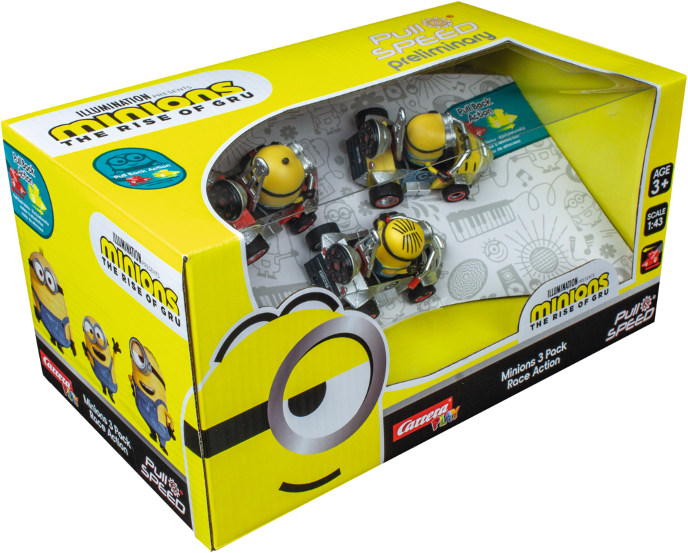|P&S Minions – Race Action 3Pack|