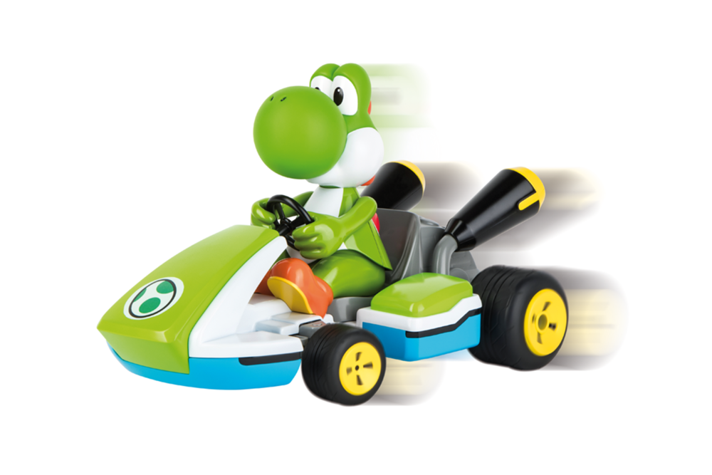 2,4 GHz Mario Kart(TM), Yoshi - Race Kart with Sound | Carrera