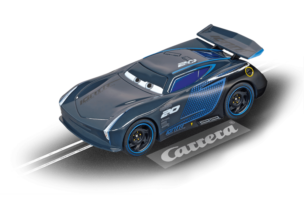 Disney Pixar Cars Slot Racing System Lightning McQueen VS Jackson Storm NEW