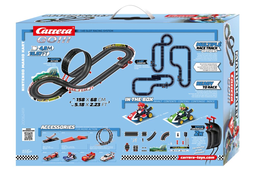 Carrera Go Mario Kart Neu KG200 9388 