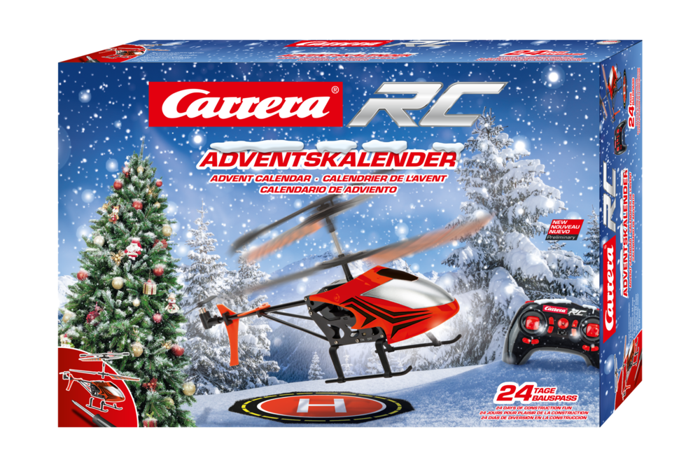 2,4 GHz Helicopter Advent Calendar Carrera